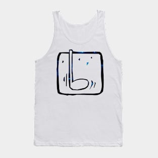 musical note Tank Top